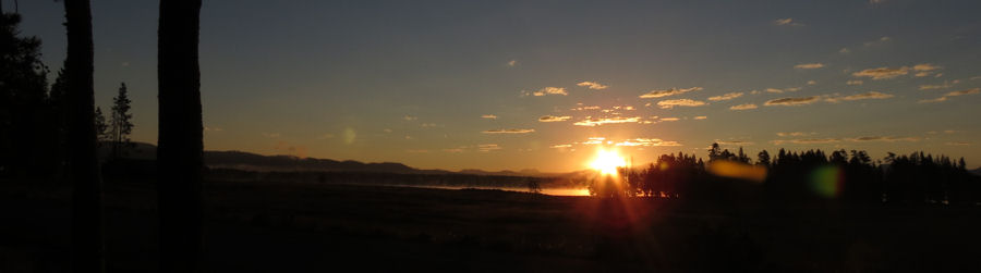 Sonnenaufgang �ber der Lake Lodge