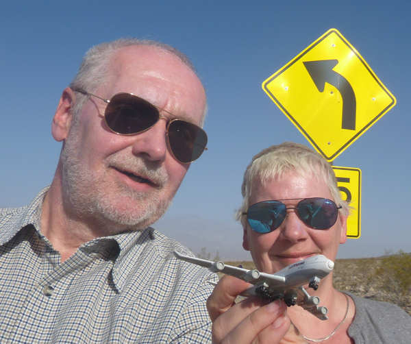 Anita und Hartmuth auf ihrer 55. USA-Tour