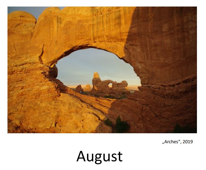 Kalender 2024 - August